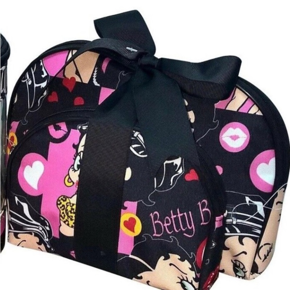 Betty Boop Makeup Bag 3 Pieces Set - BN301309-3#CT1